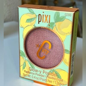 Pixi Glow-y powder shade peach dew